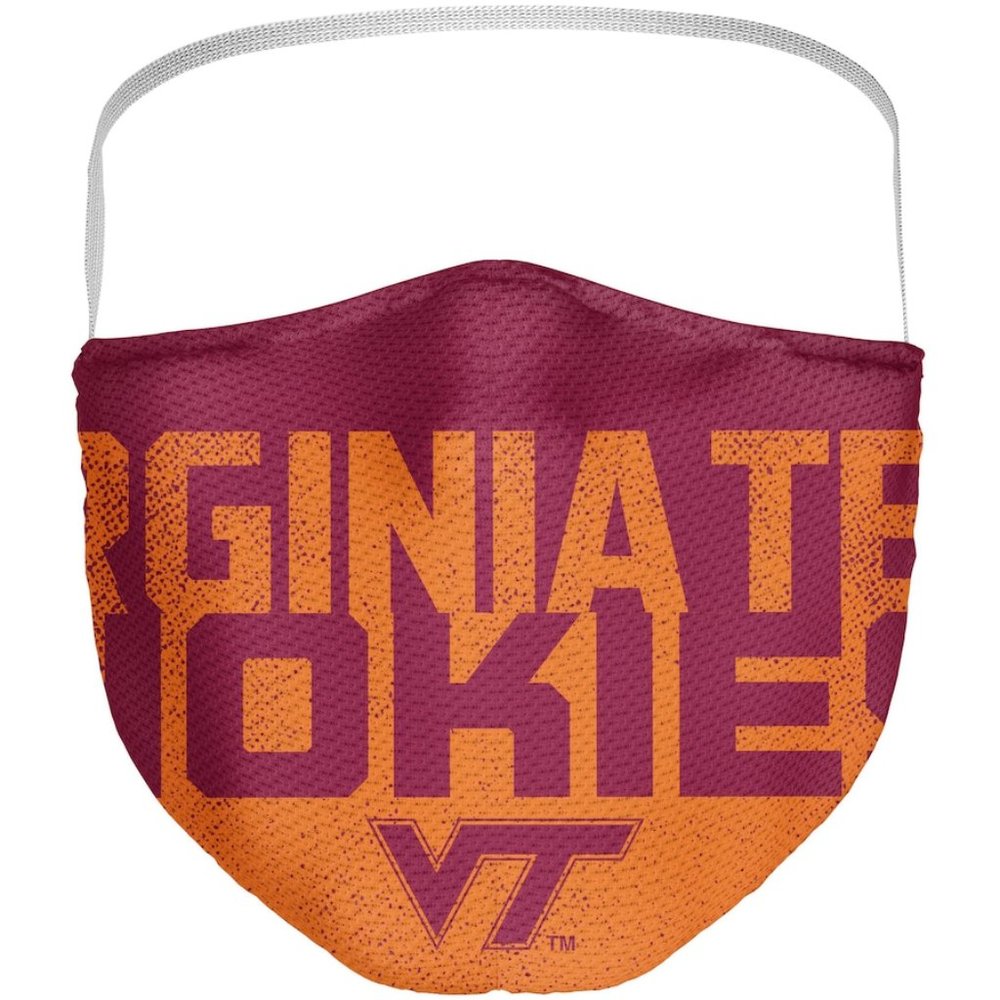 NWT!!1 VIRGINIA TECH HOKIES! FACE MASK - FAN GEAR - COLLEGE - Picture 1 of 1